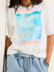 White Boxy T-Shirt