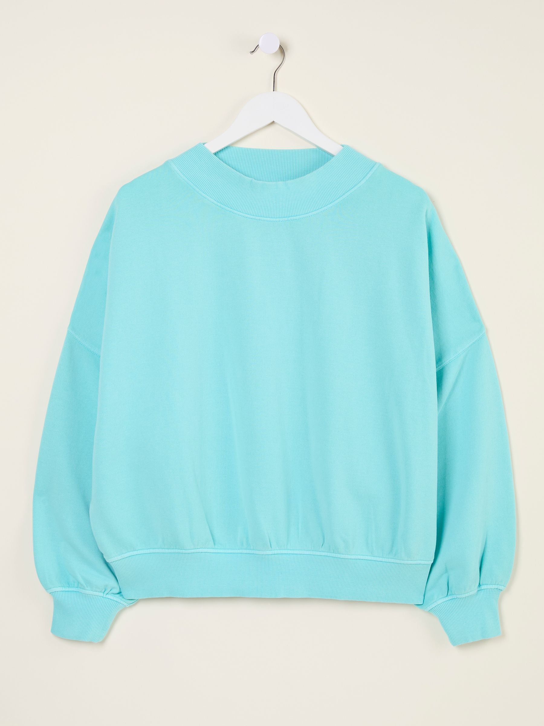 Lara Blue Crew Sweatshirt