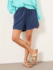 Dani Blue Doubles 100% Cotton Shorts