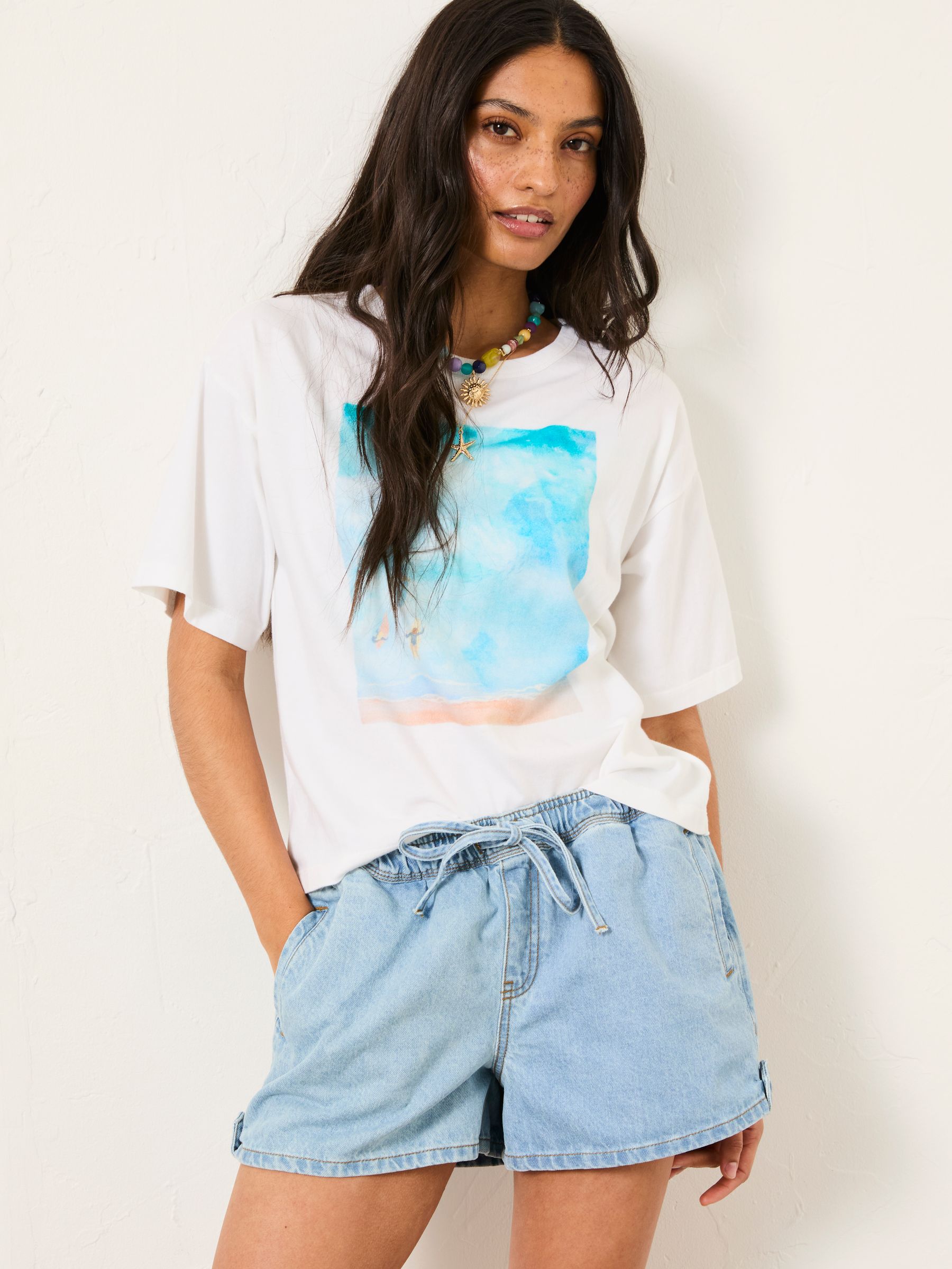 Dee Blue Denim Shorts