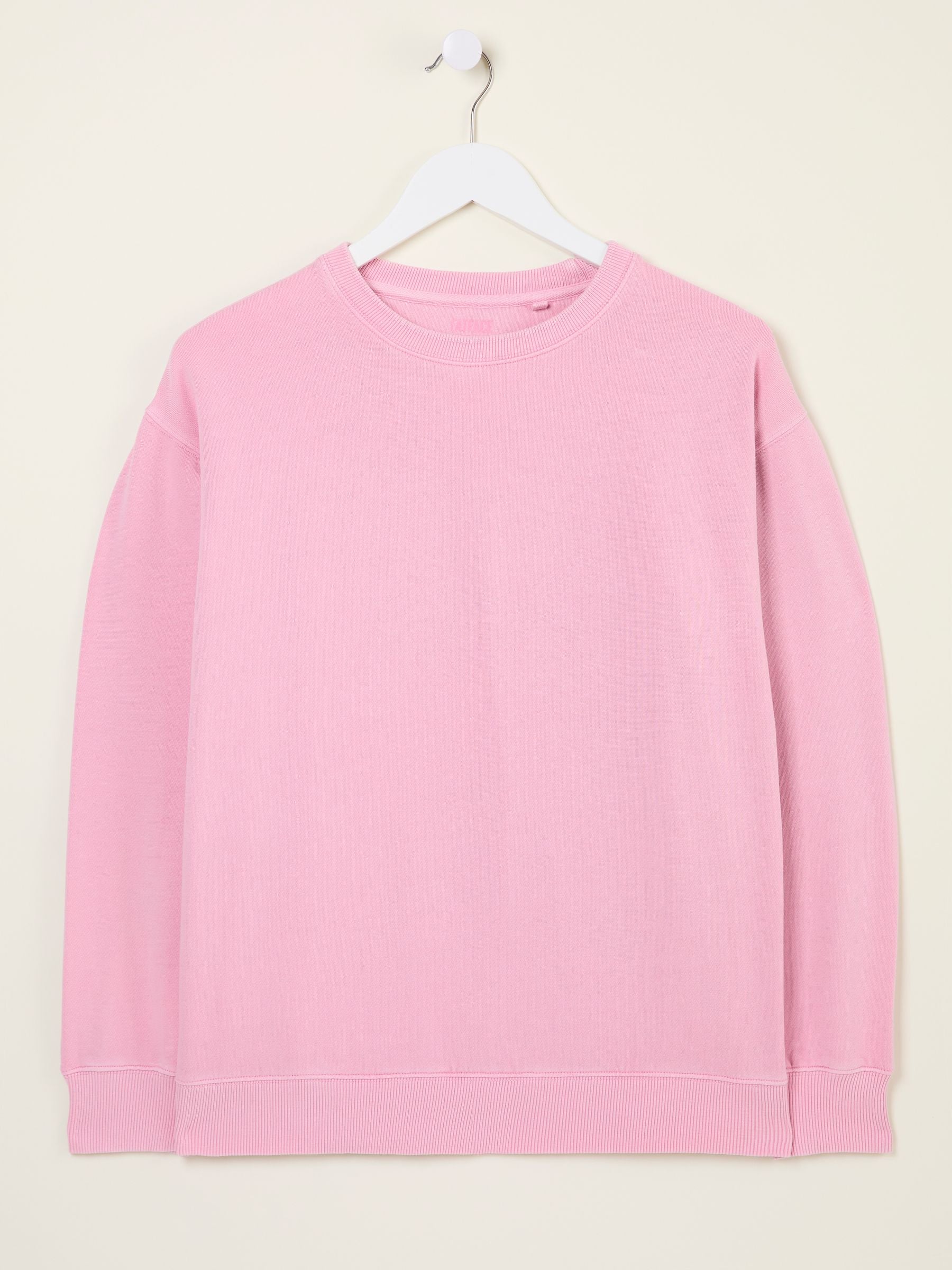 Georgia Light Pink Crew Sweatshirt