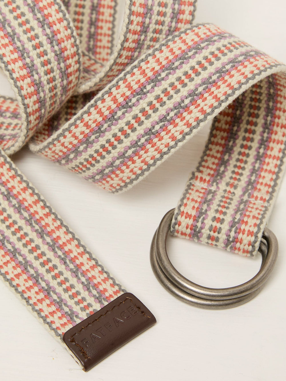Pink Webbing Belt