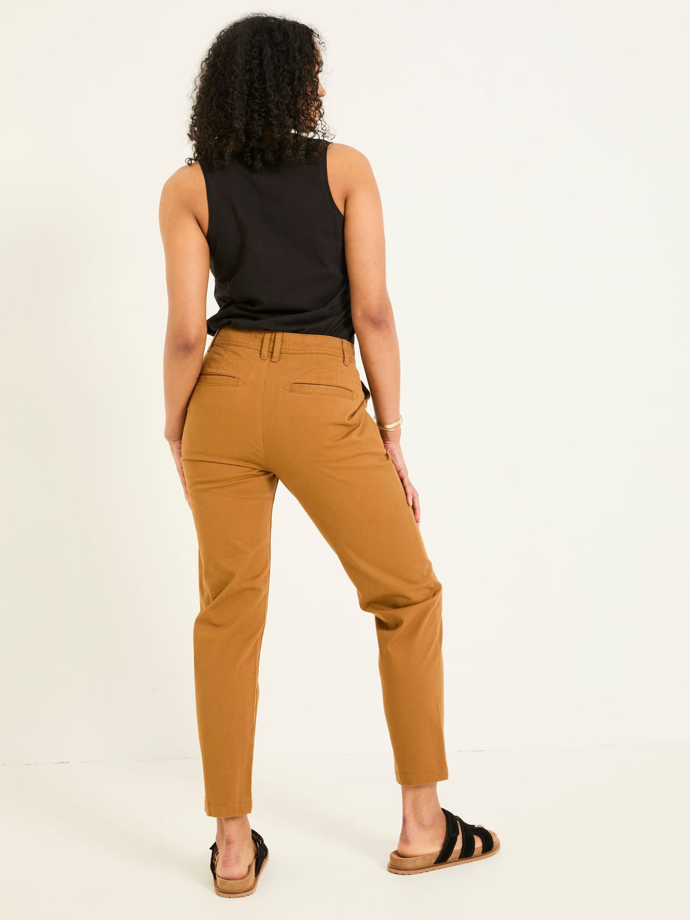 Rye Tan Brown Chino Trousers