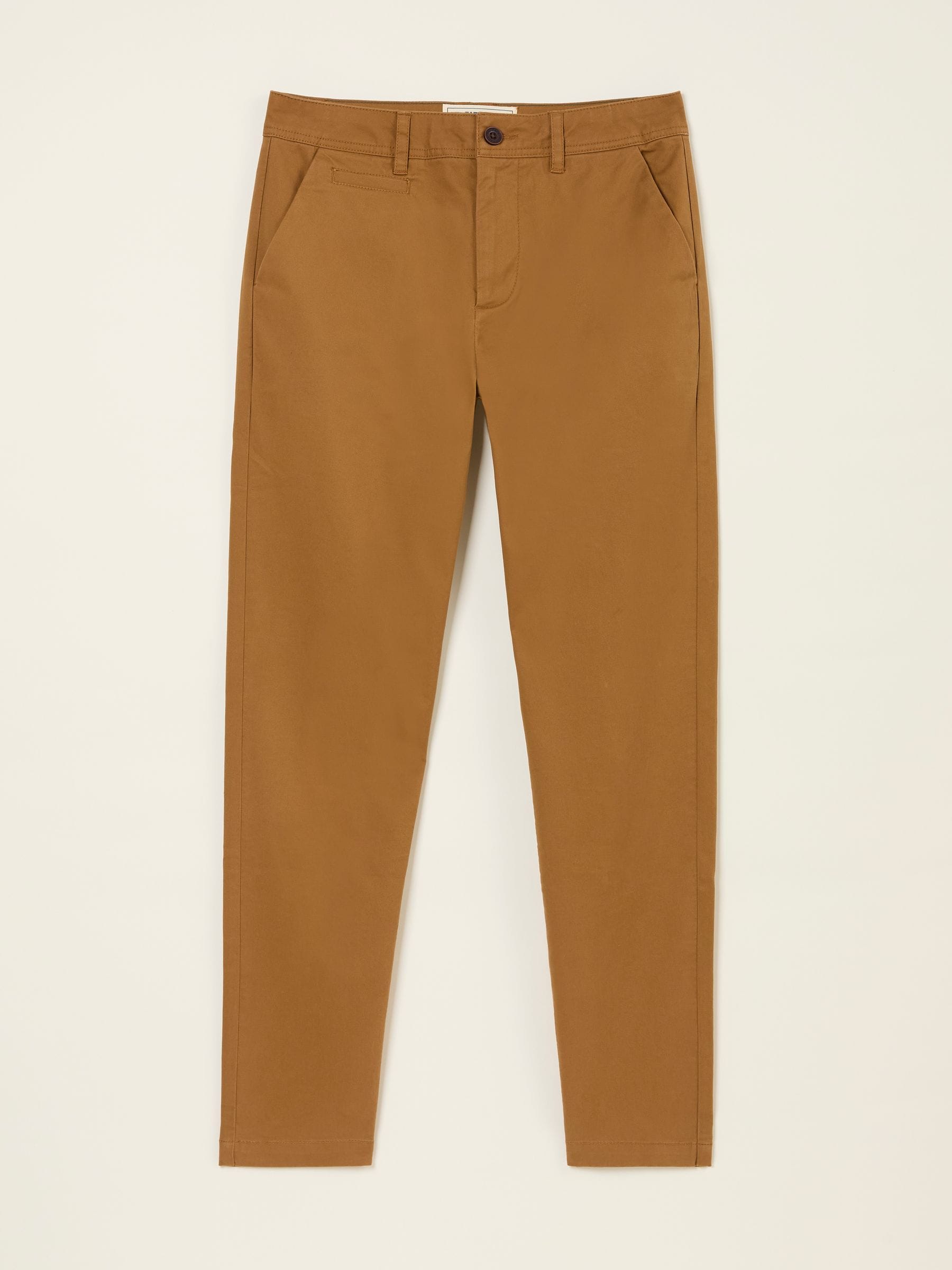 Rye Tan Brown Chino Trousers