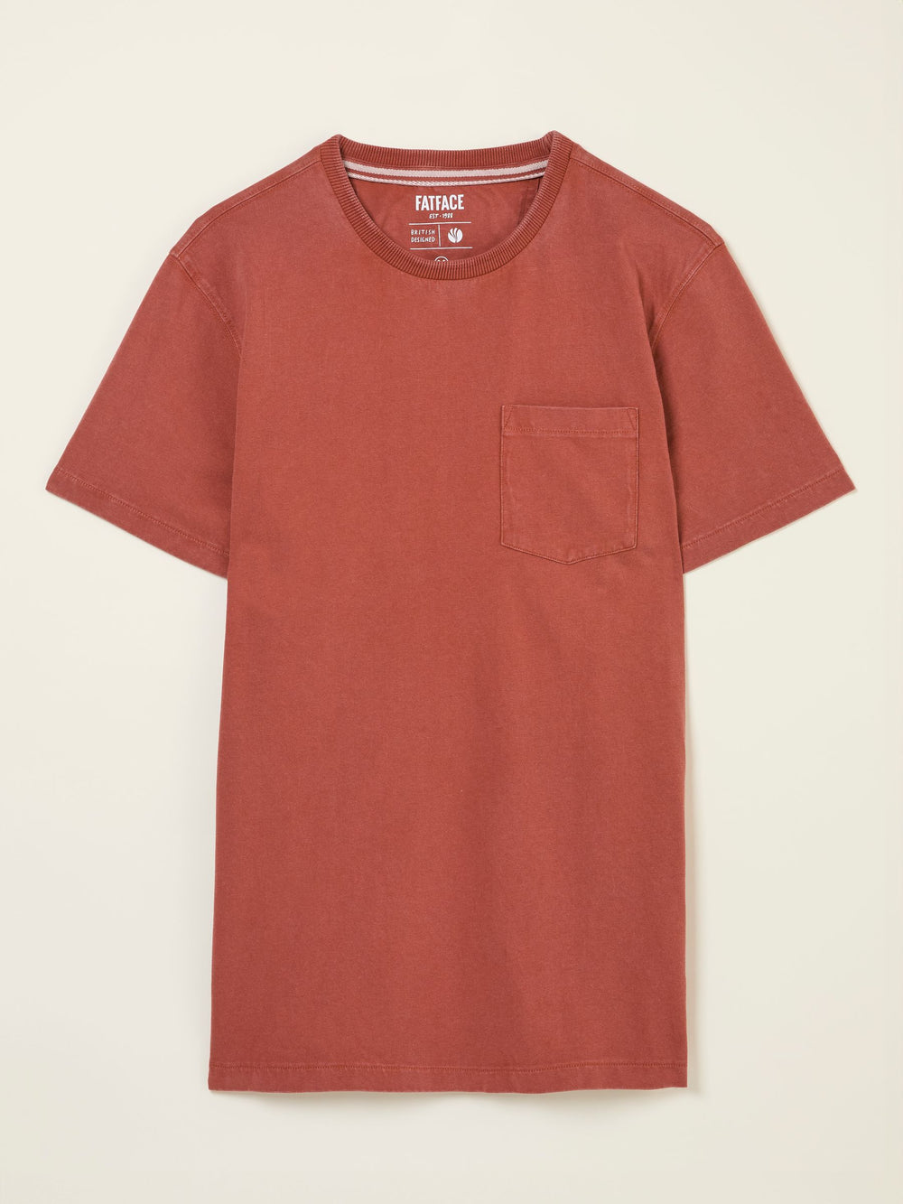 Cove Terracotta Pocket Tshirt
