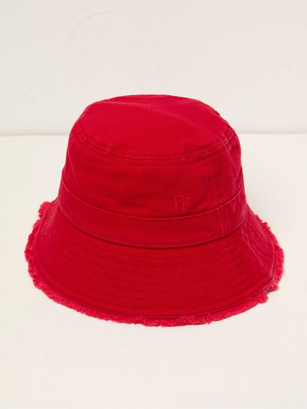 Red Brisbane Bucket 100% Cotton Hat