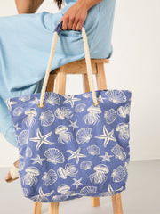 MCS Blue Sealife Printed Bag