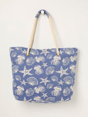 MCS Blue Sealife Printed Bag