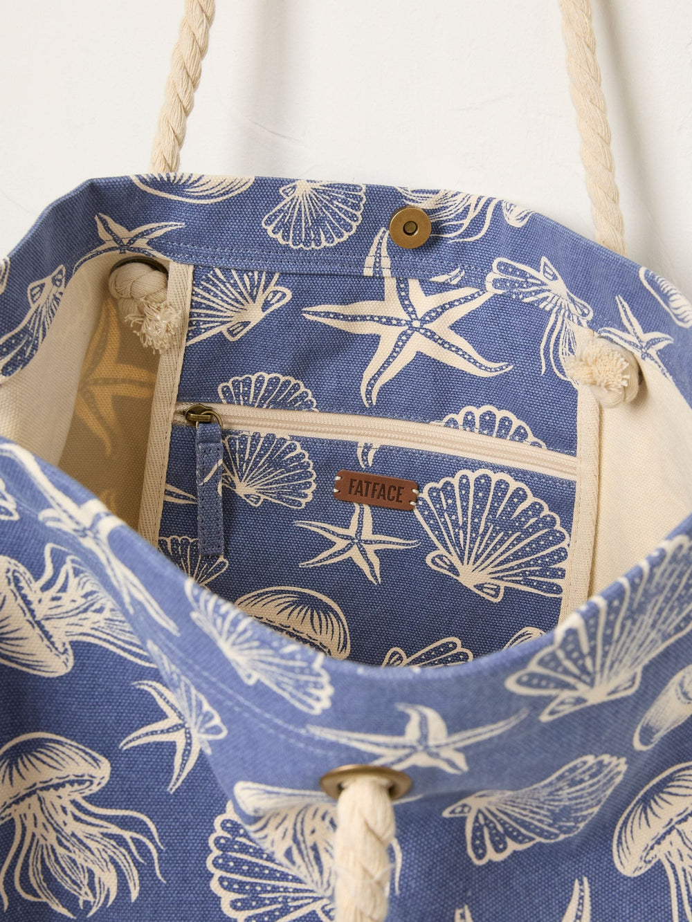 MCS Blue Sealife Printed Bag