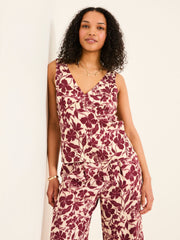 Cordelia Claret Camisole