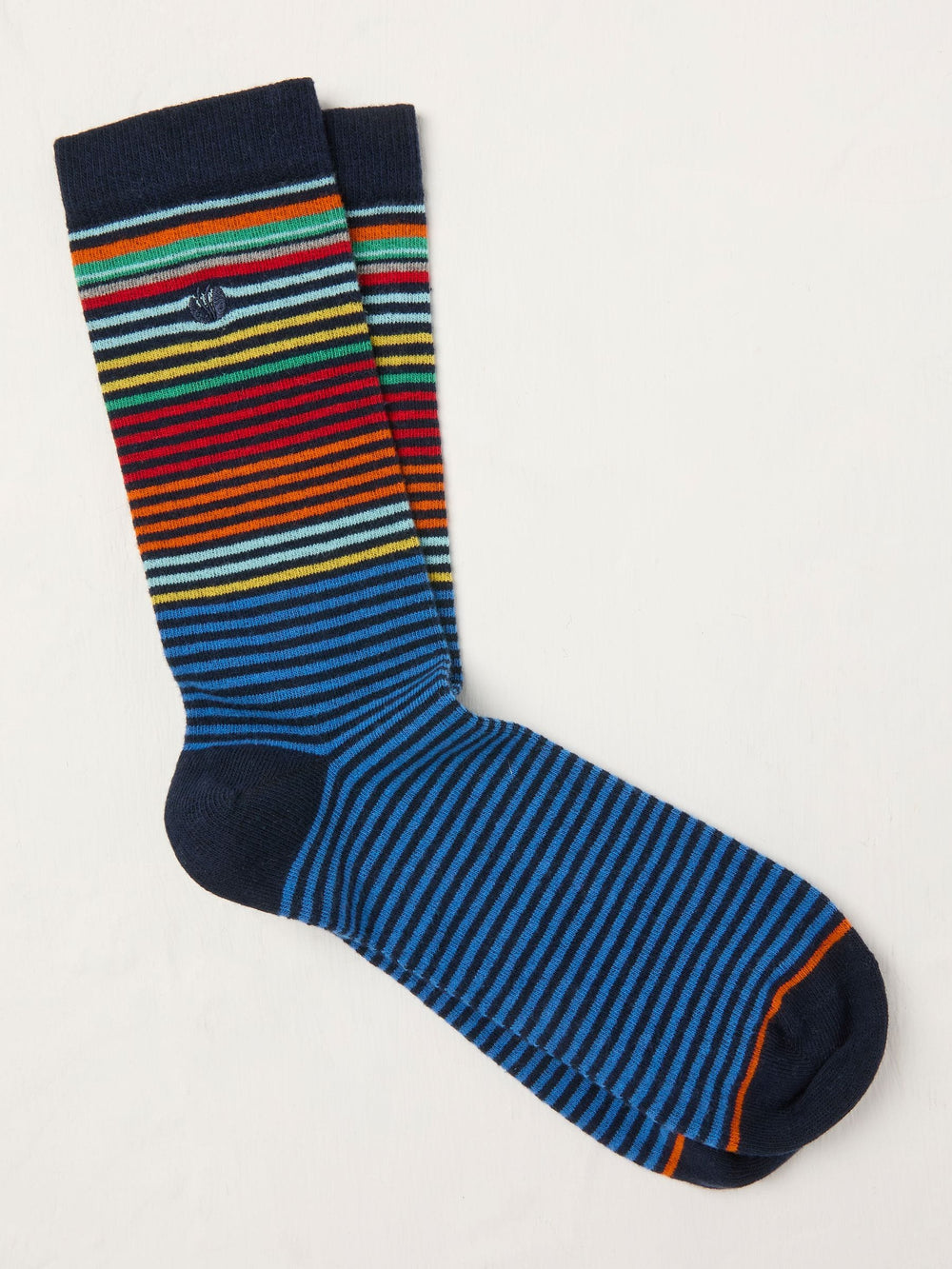 Blue Multi Sock