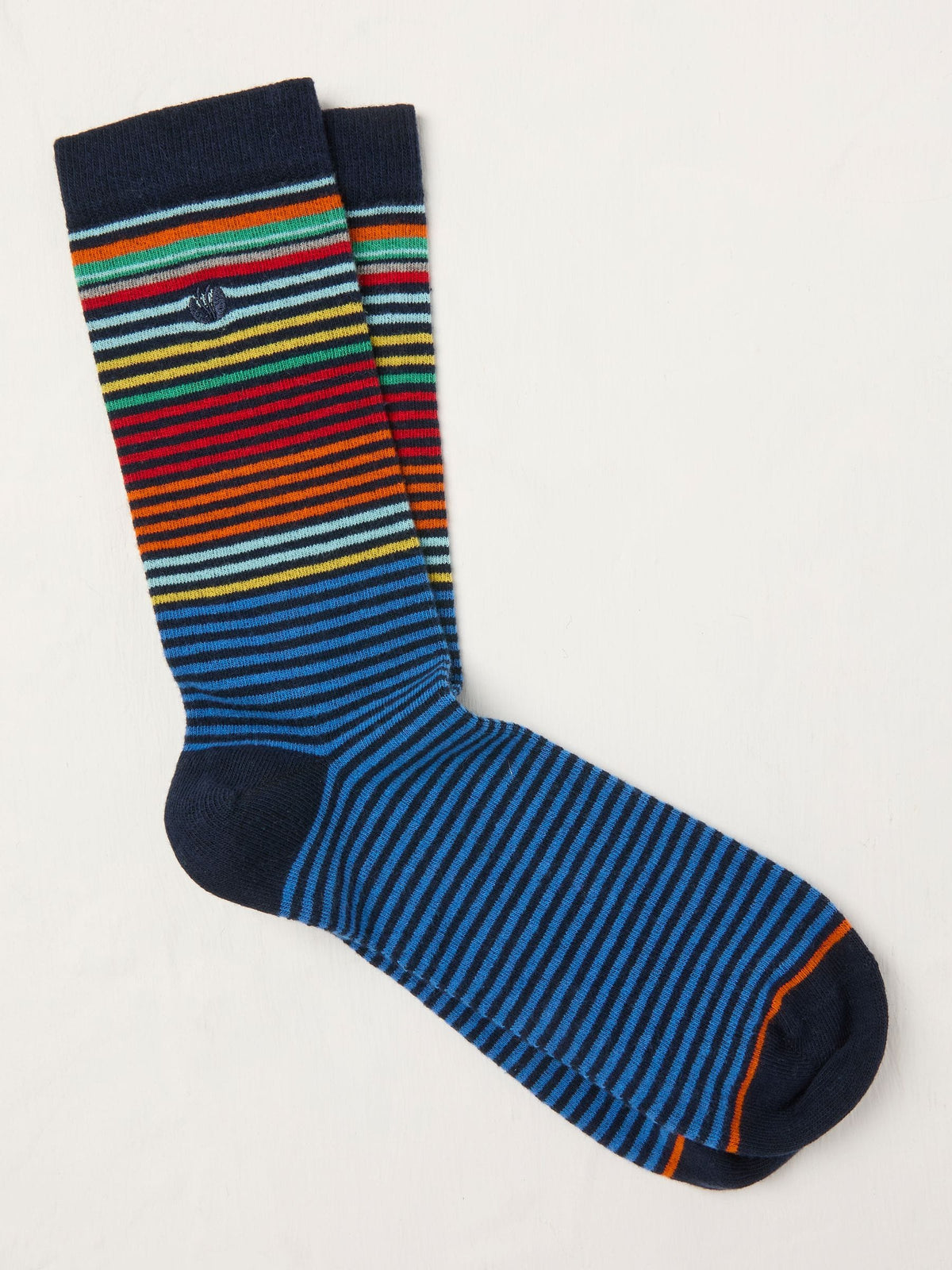 Blue Multi Sock