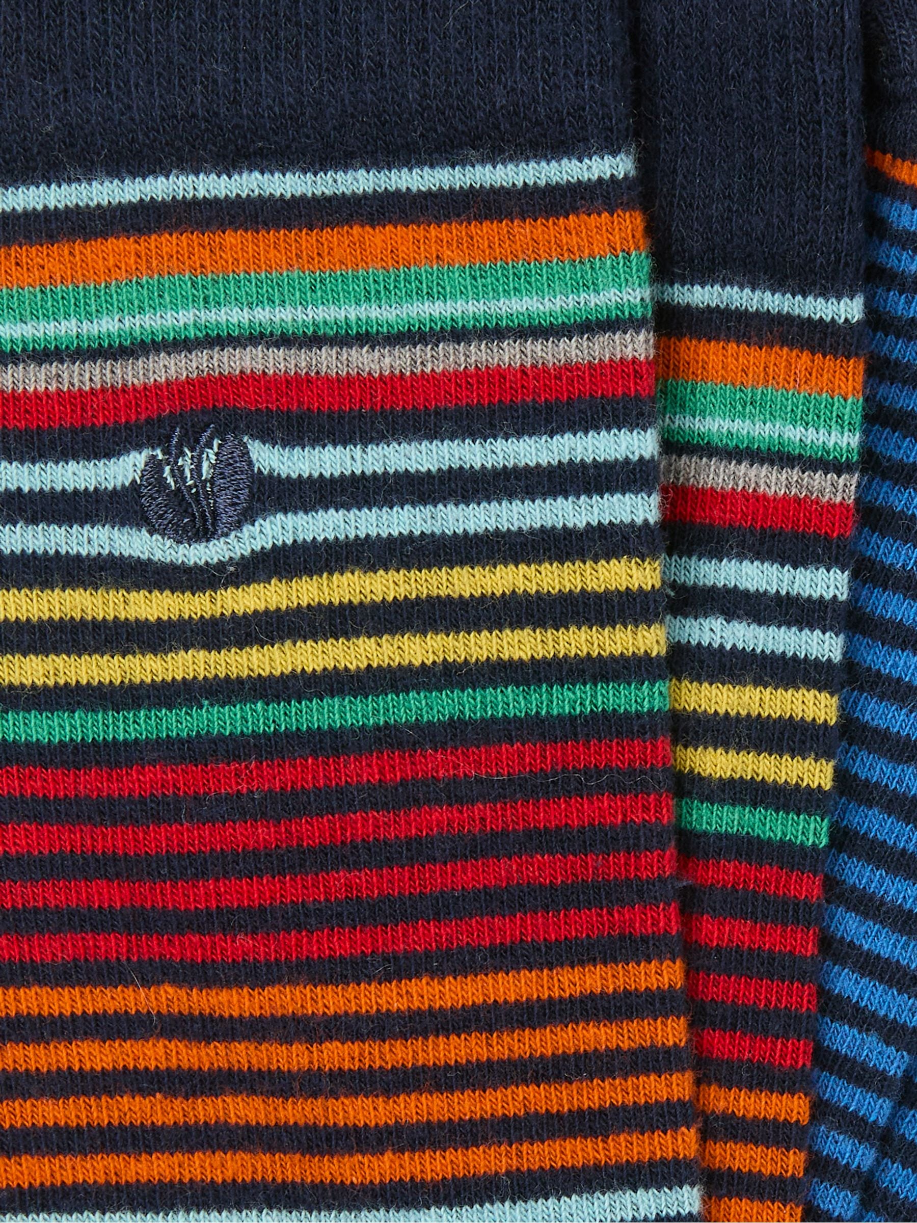 Blue Multi Sock