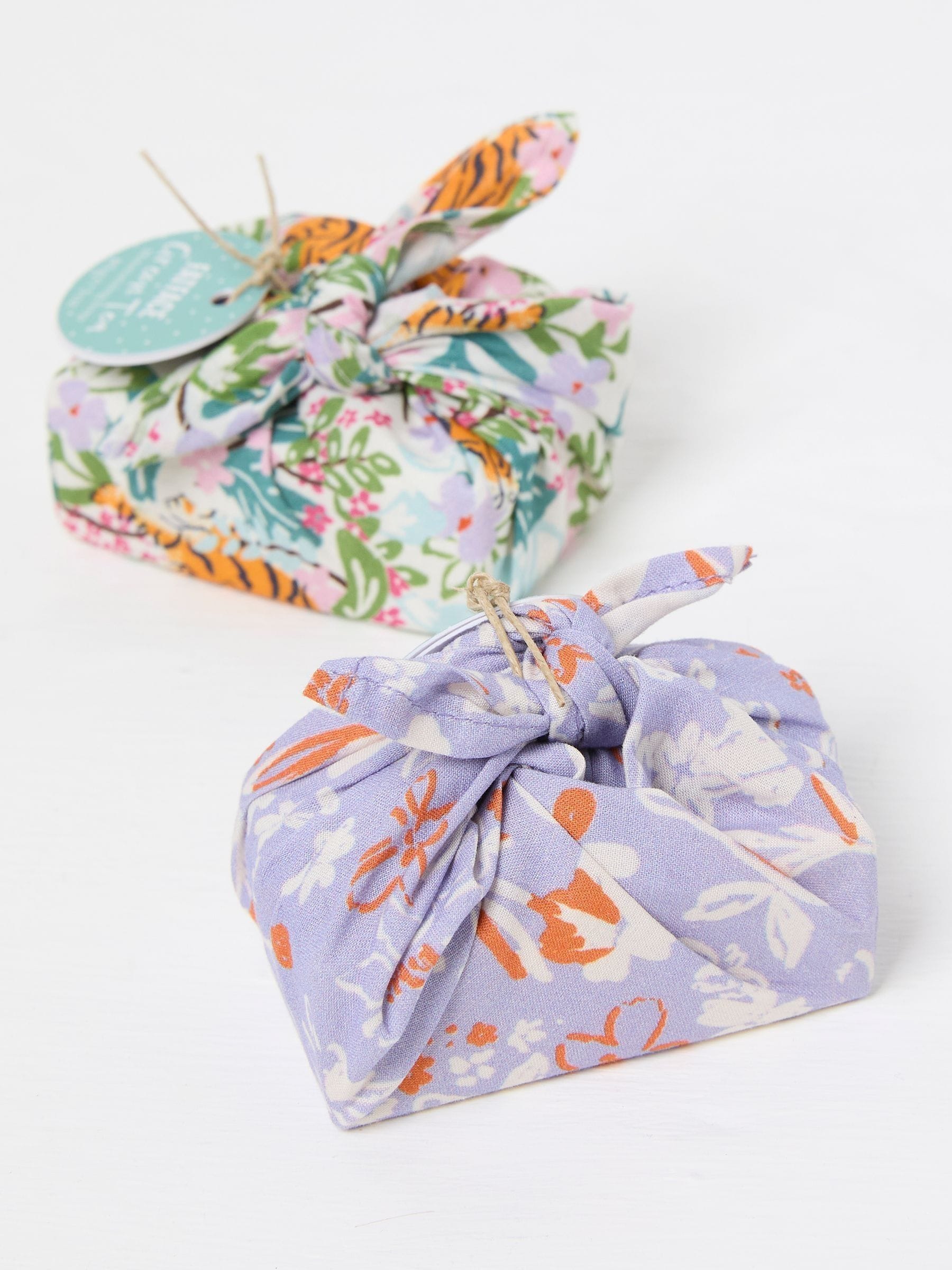 Lilac Purple Fabric Wrapped Soap