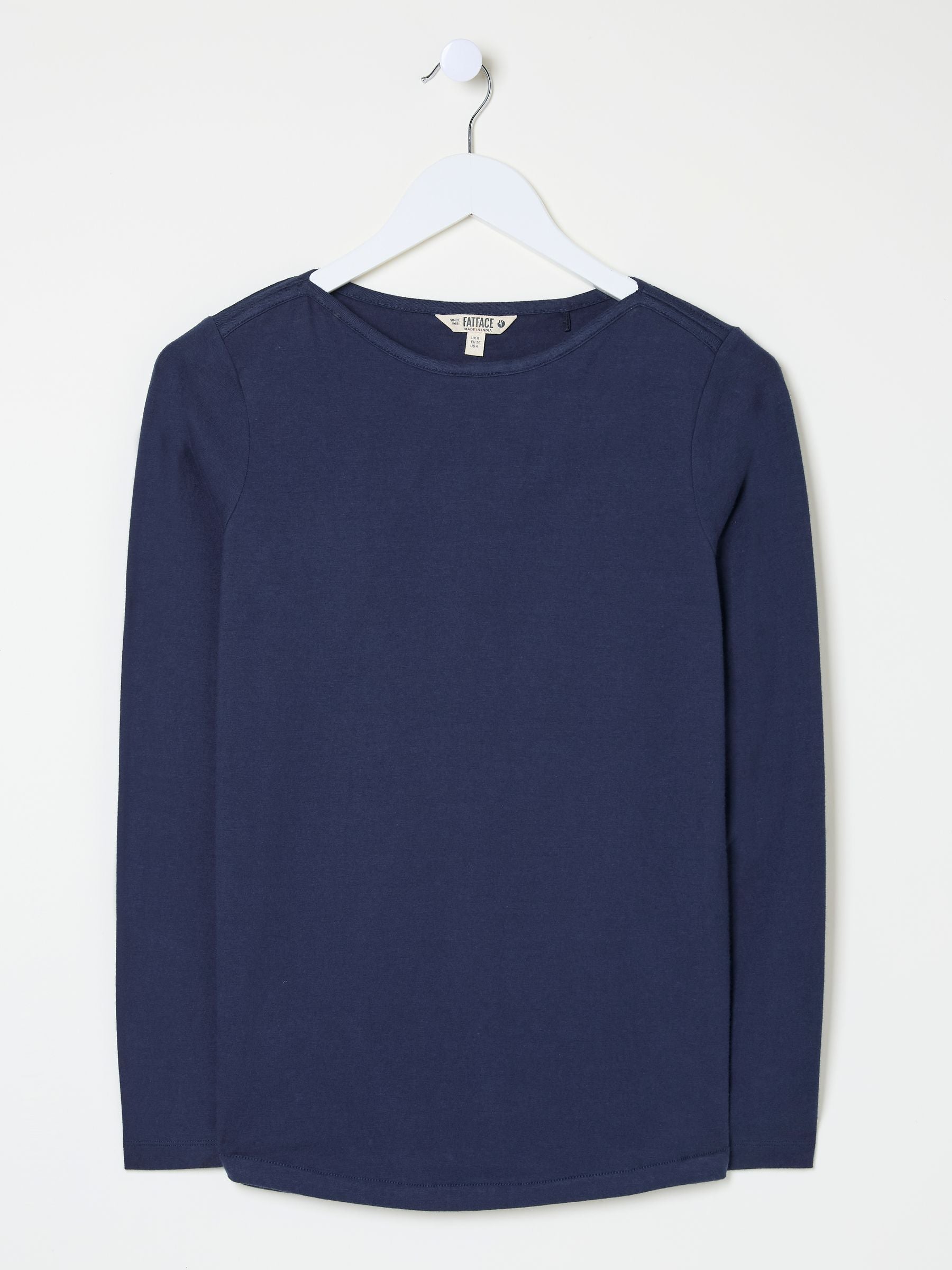 Bree Navy Long Sleeve T-Shirt