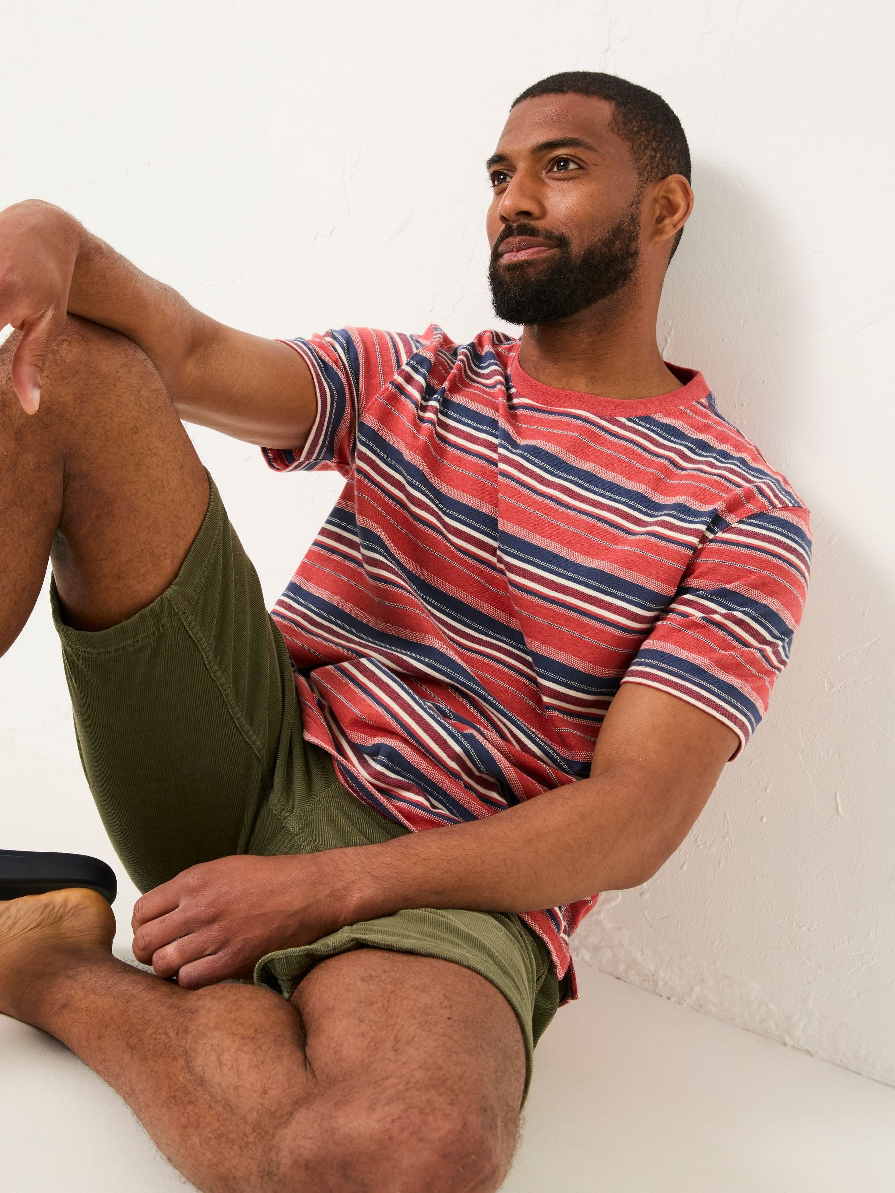 Cheriton Red Stripe Tshirt