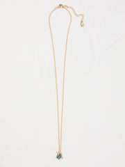 Gold Tone Turtle Necklace
