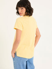 Natalie Red/Yellow 2 Pack Plain T Shirt