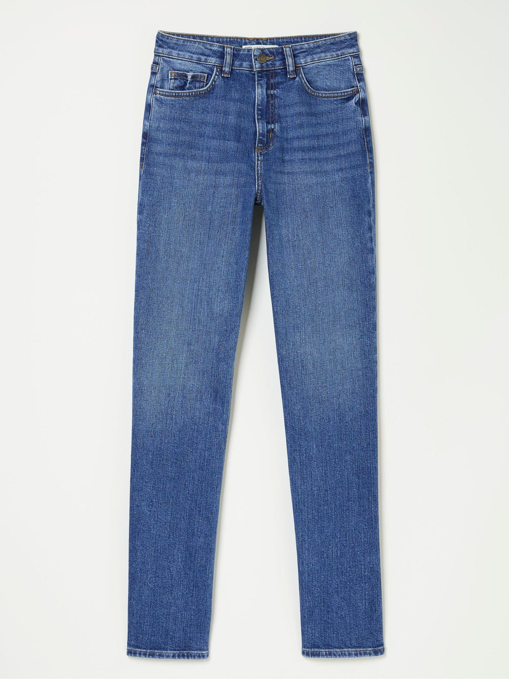 Carmel Blue Denim Comfort Straight Jeans