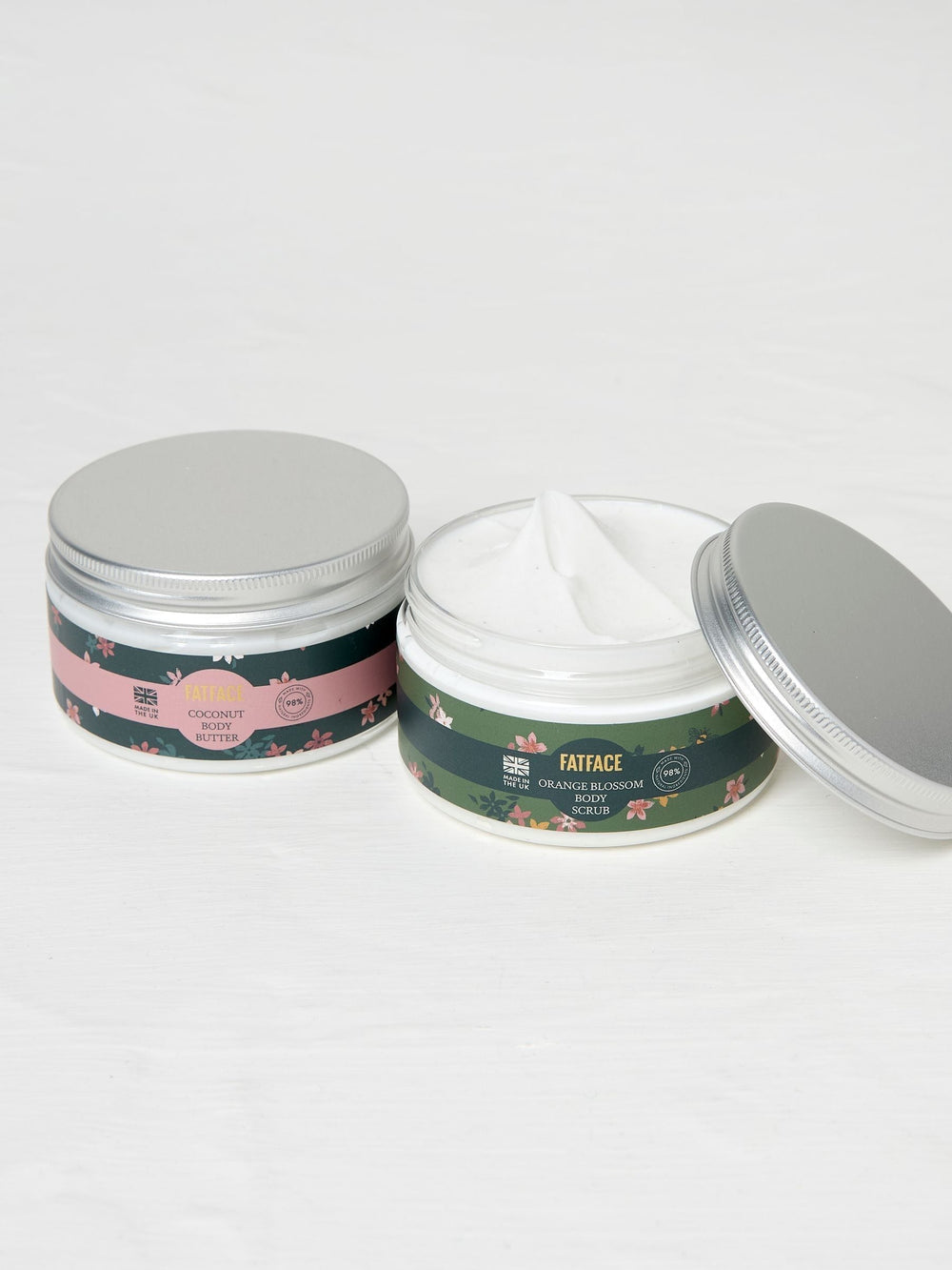 Multicolour Body Scrub and Body Butter Set