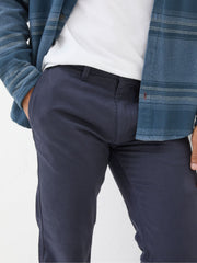 Navy Blue Modern Coastal Chinos