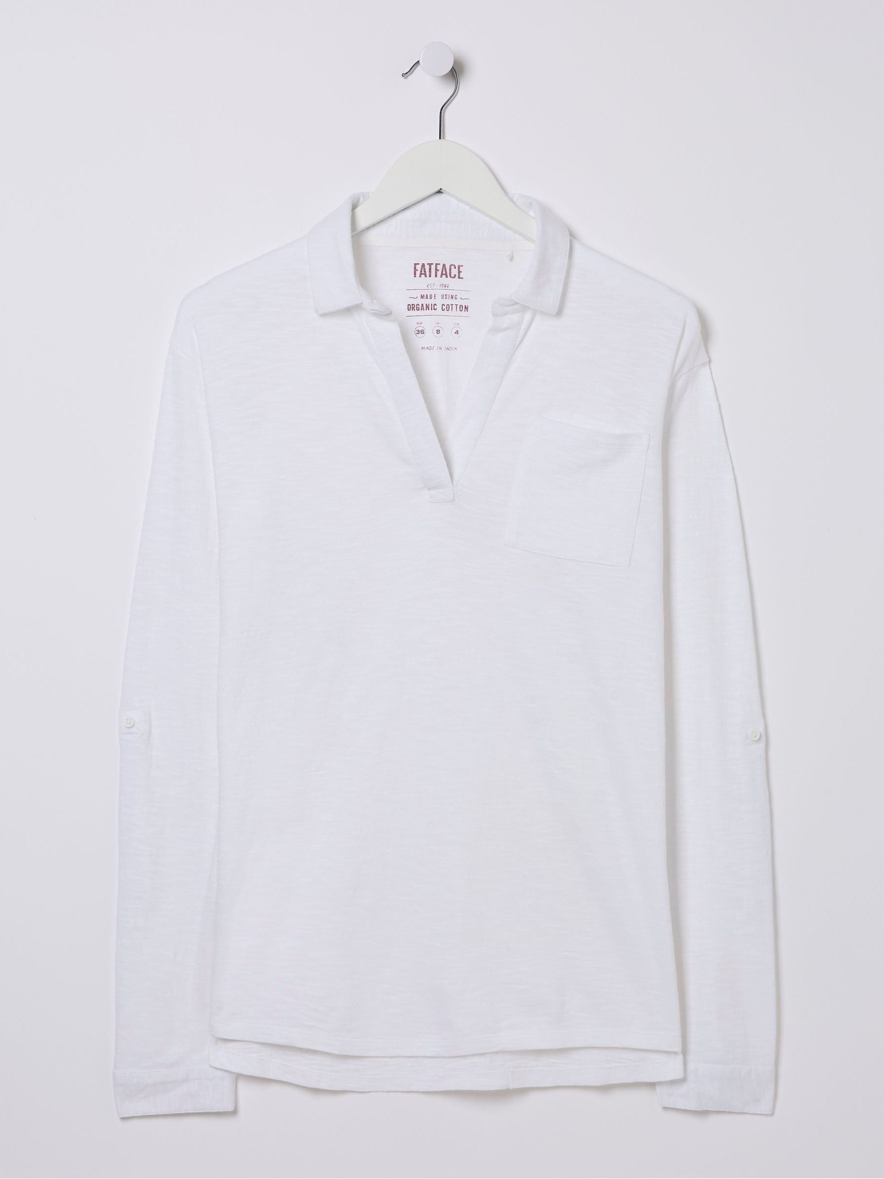 Paige White Jersey Shirt