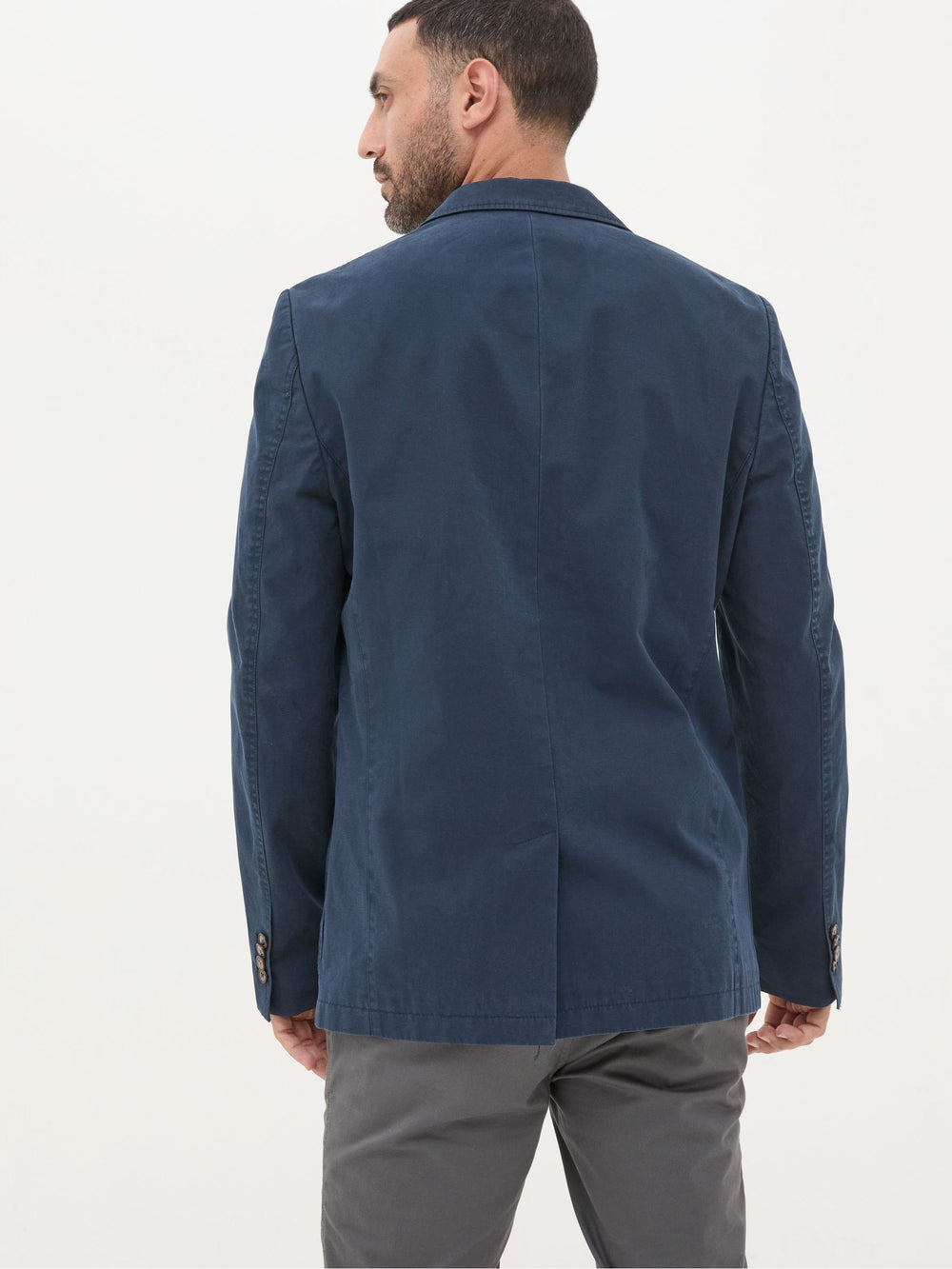 Chilworth Blue 100% Cotton Blazer