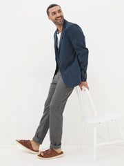 Chilworth Blue 100% Cotton Blazer