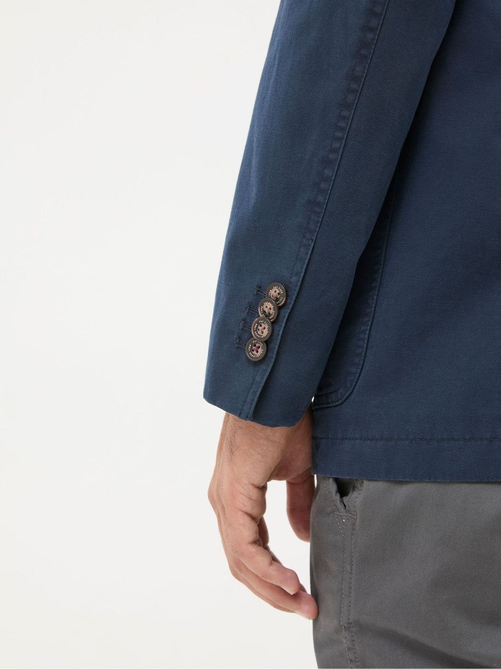 Chilworth Blue 100% Cotton Blazer