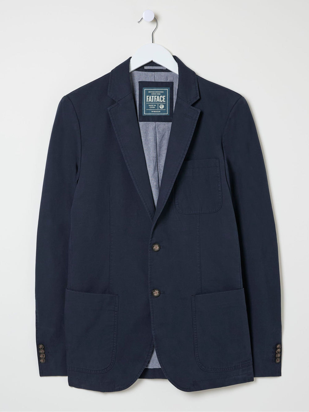 Chilworth Blue 100% Cotton Blazer