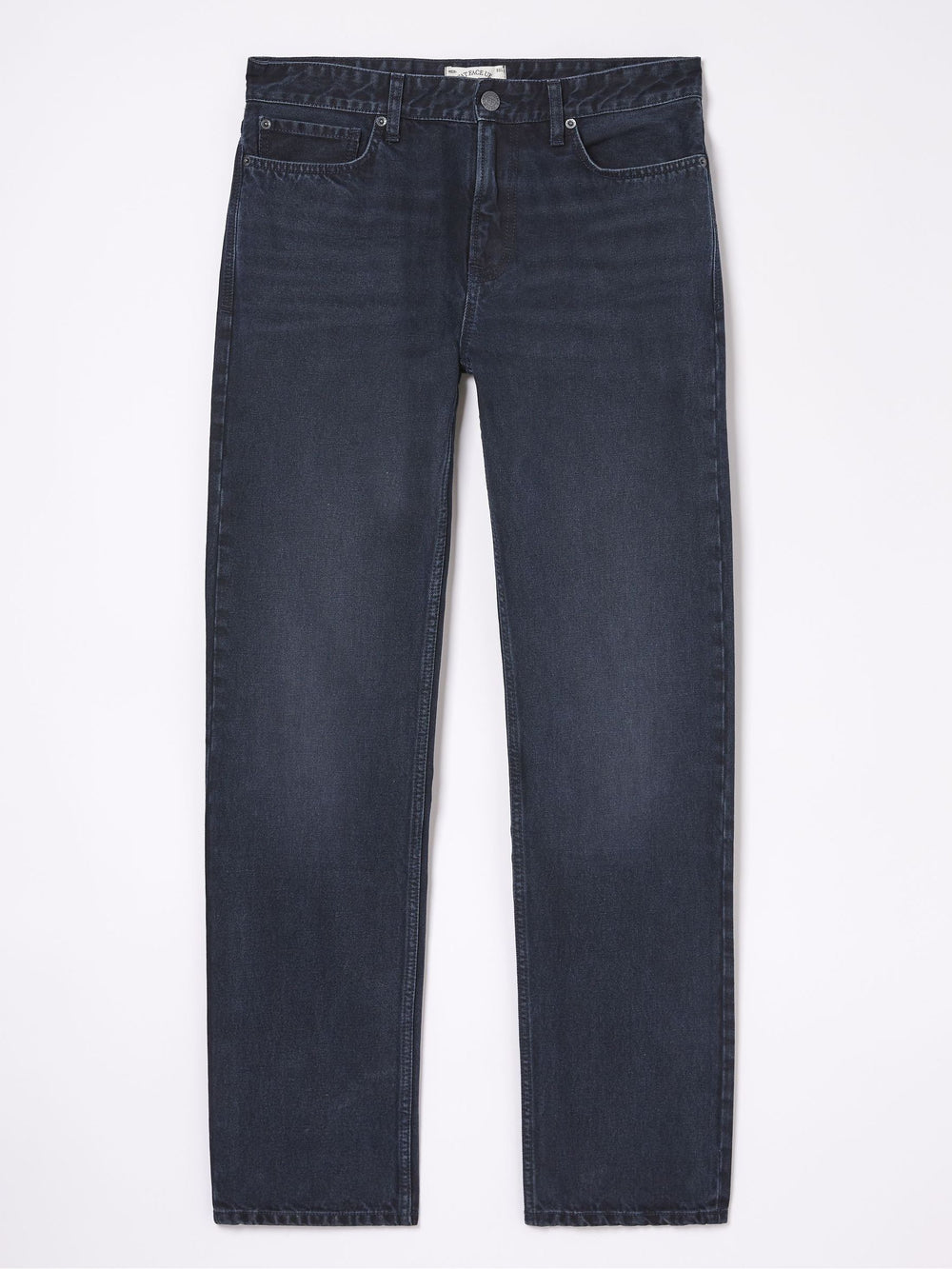 Denim Dark Blue Straight Fit Jeans