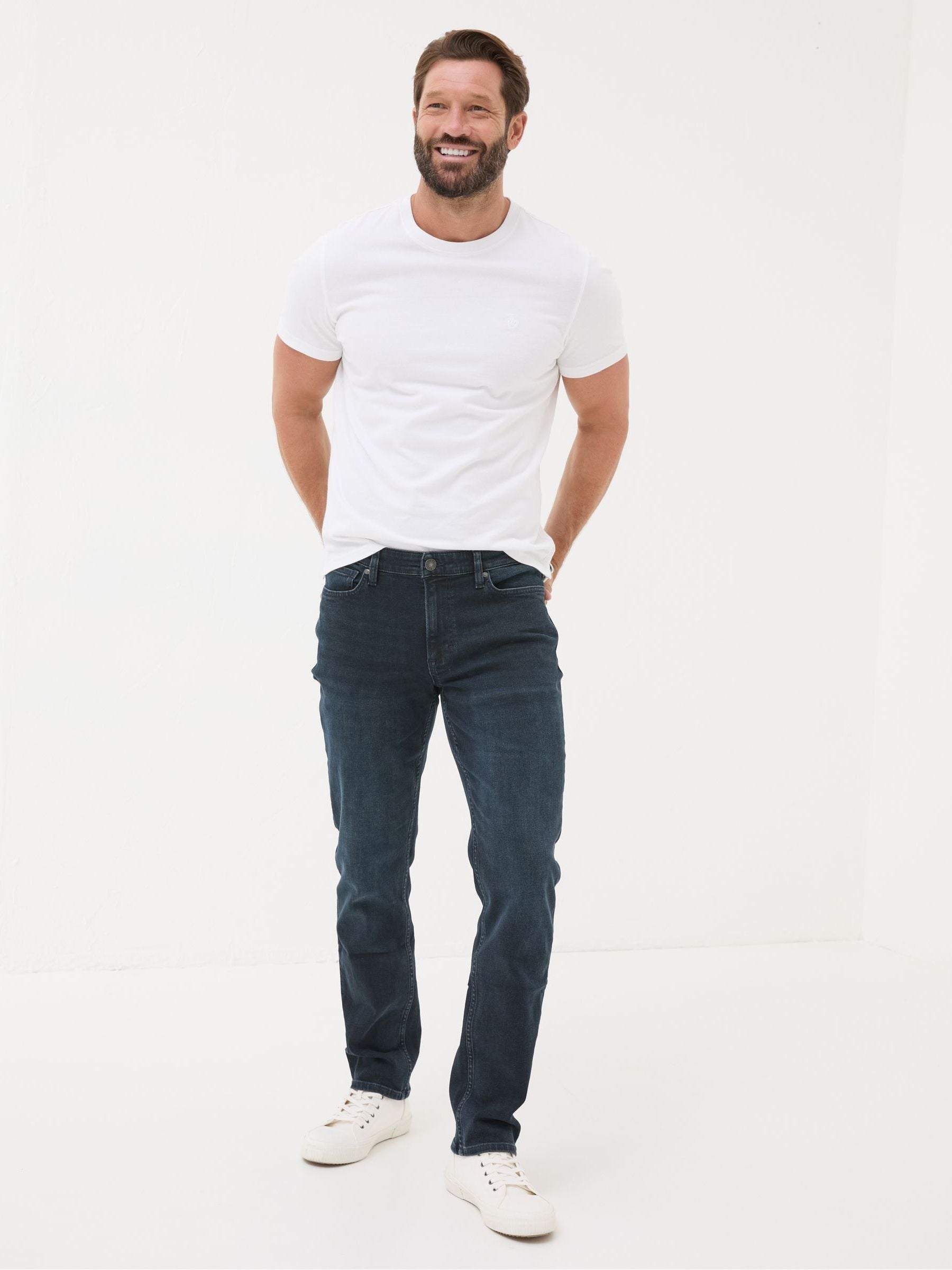 Denim Dark Blue Slim Fit Jeans