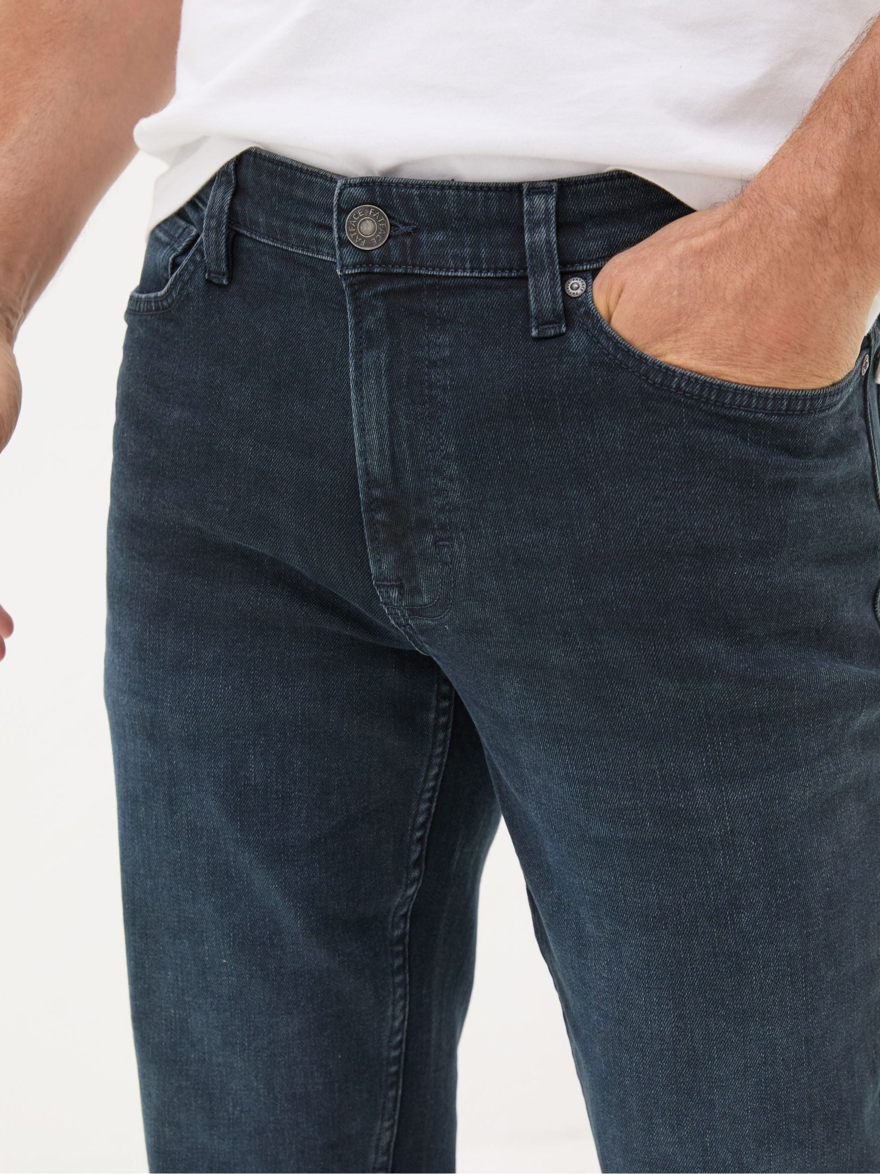 Denim Dark Blue Slim Fit Jeans