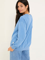 Georgia Blue Cobalt Crew Sweatshirt