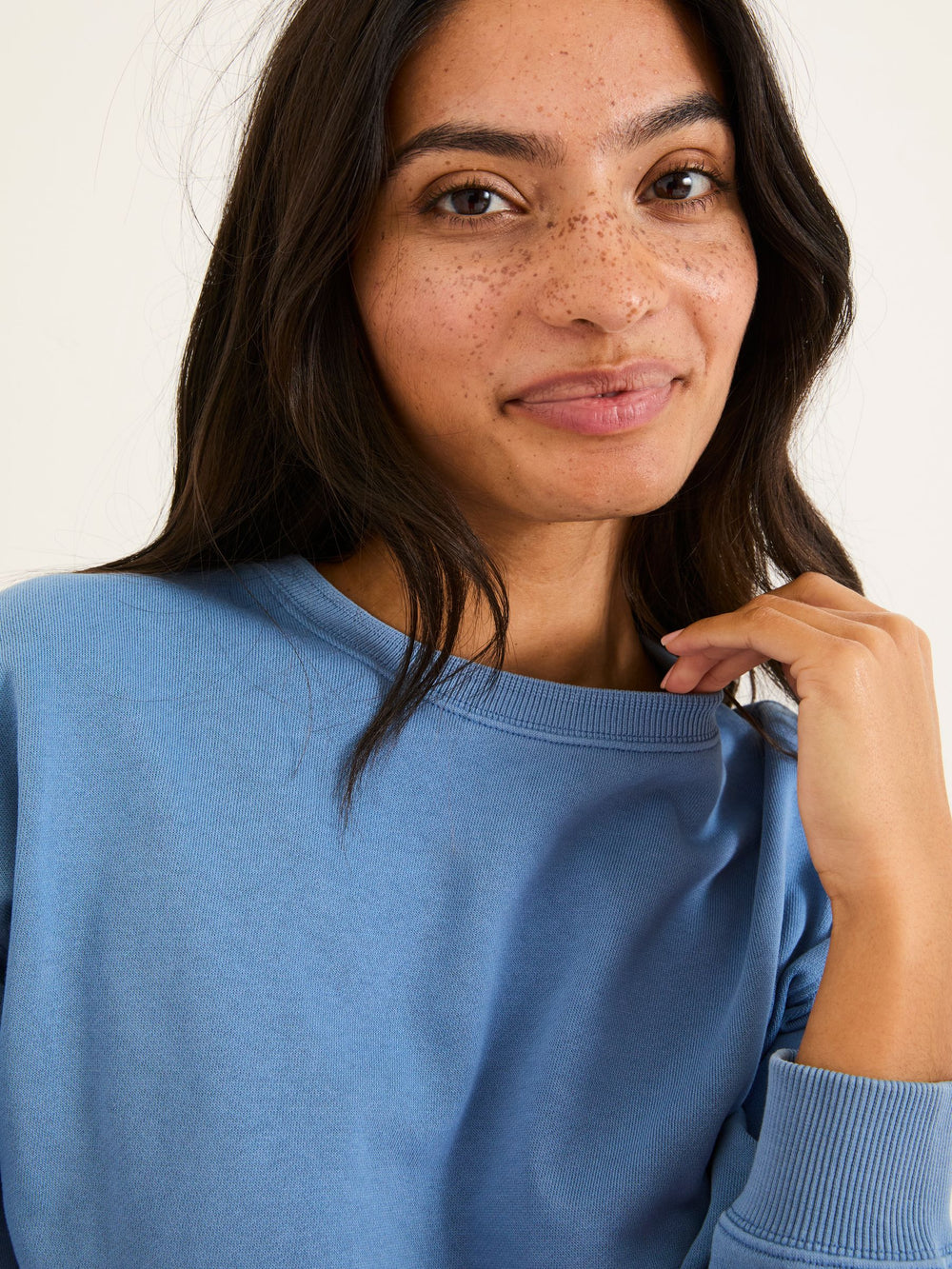 Georgia Blue Cobalt Crew Sweatshirt