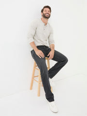 Vintage Black Straight Fit Jeans