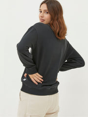 Georgia Black Crew Sweatshirt