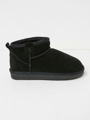 Maeve Black Mini Boot Slippers