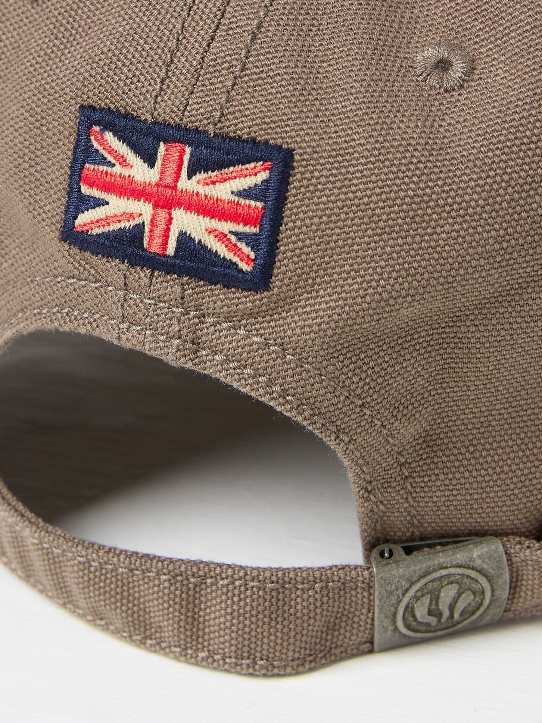Brown 100% Cotton Canvas Baseball Cap