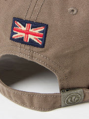 Brown 100% Cotton Canvas Baseball Cap