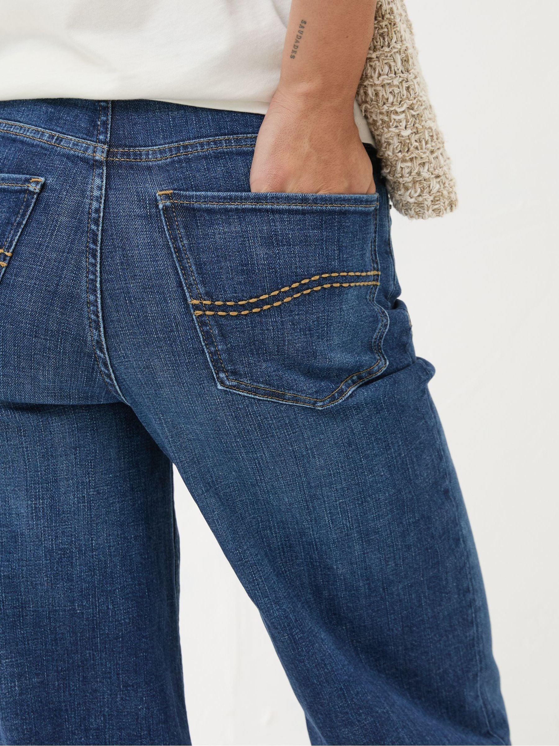 Welling Blue Wide Leg Jeans