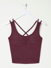 Elowen Red Crop Top