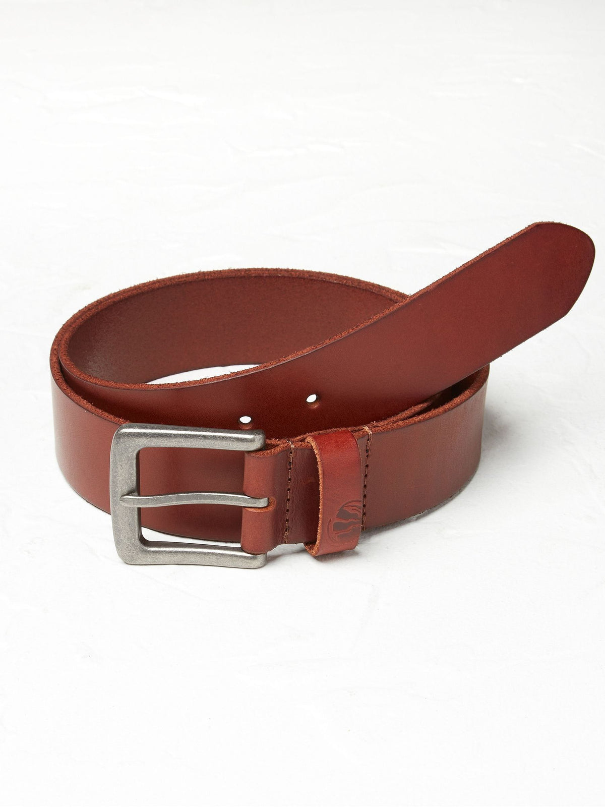 Tan Brown Italian Leather Belt