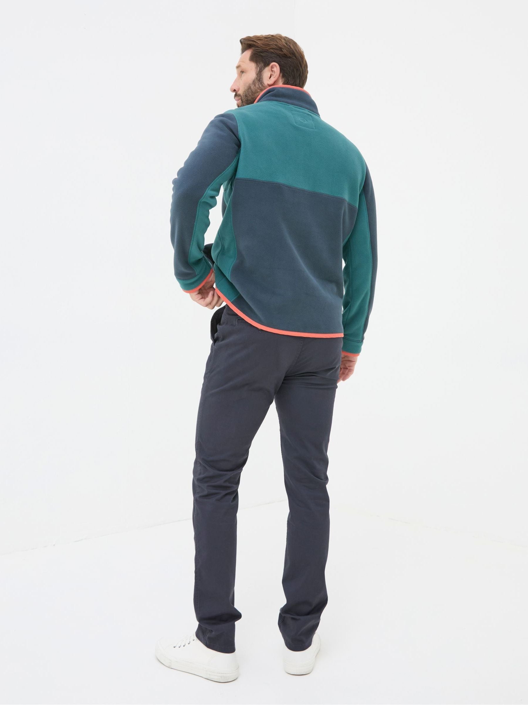 Heyshott Navy Slim Chinos