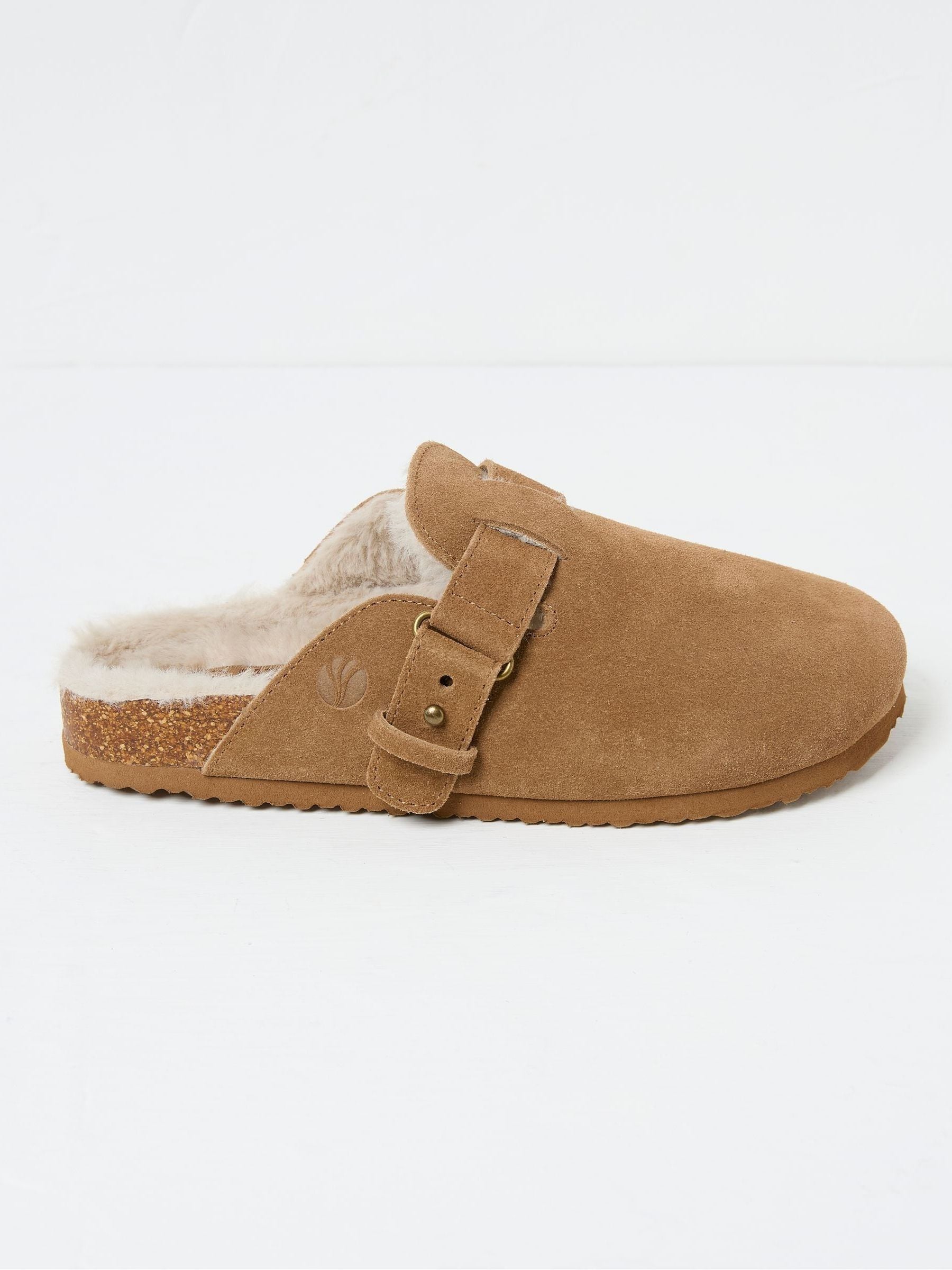 Elsie Brown Outdoor Slippers