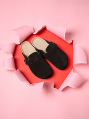 Elsie Black House Shoes