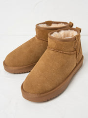 Maeve Brown Mini Boot Slippers