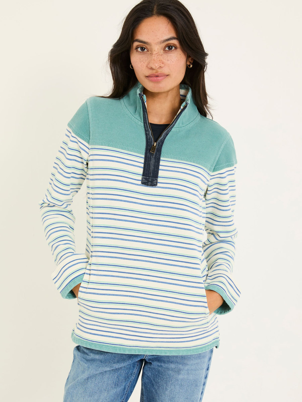 Airlie Blue Sweat Top