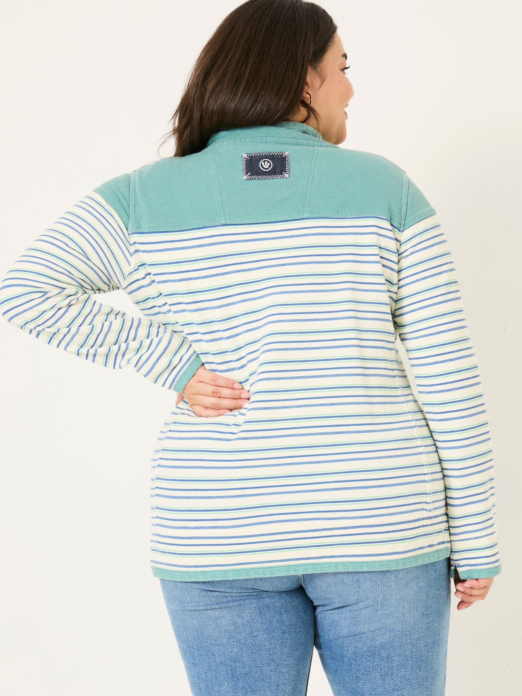 Airlie Blue Sweat Top
