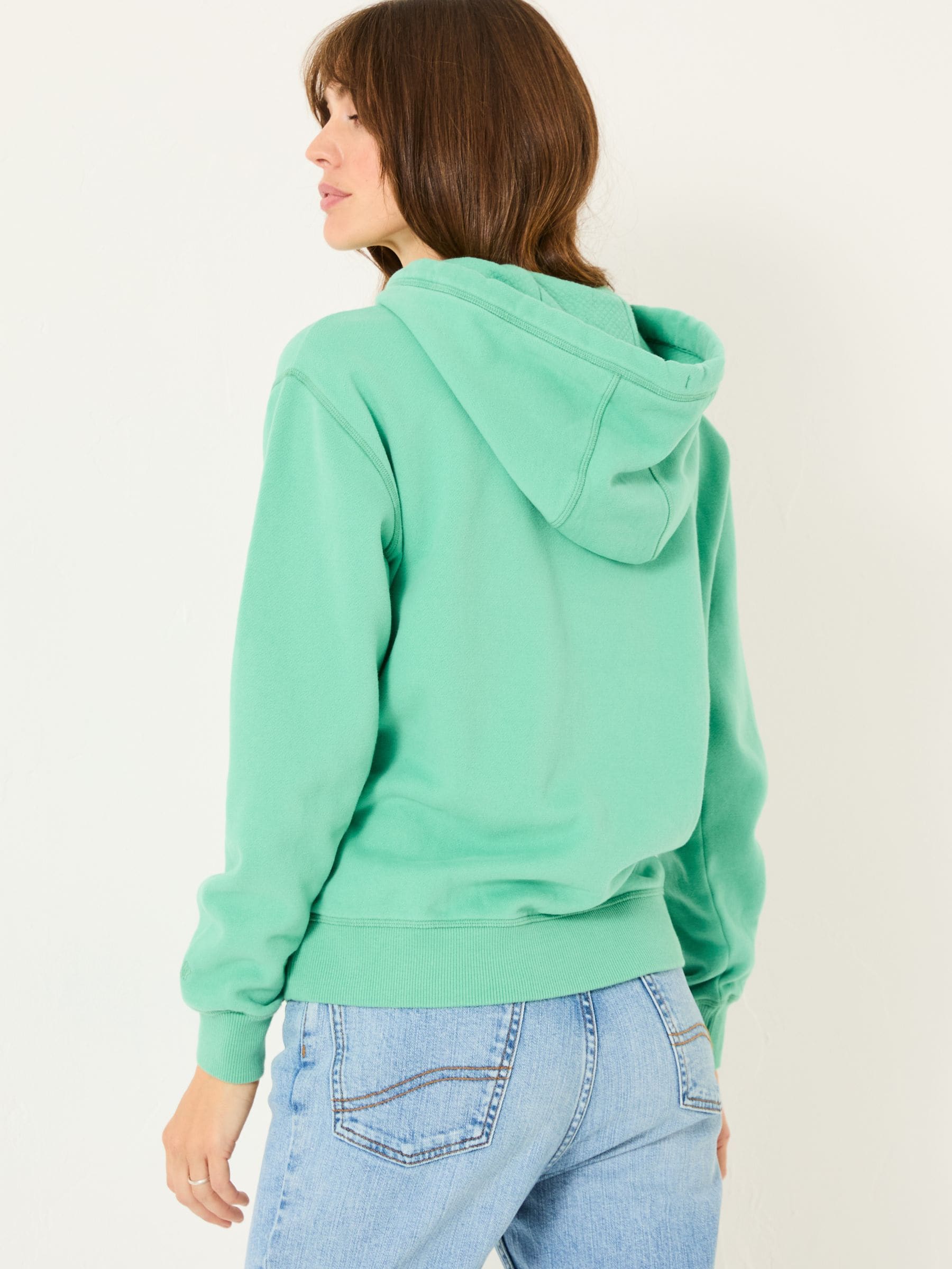 Izzy Jade Green Overhead Hoodie